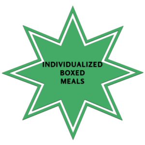 Individual Box Meals, Wood N Spoon